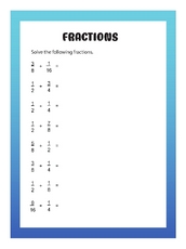 worksheet for 2 class maths